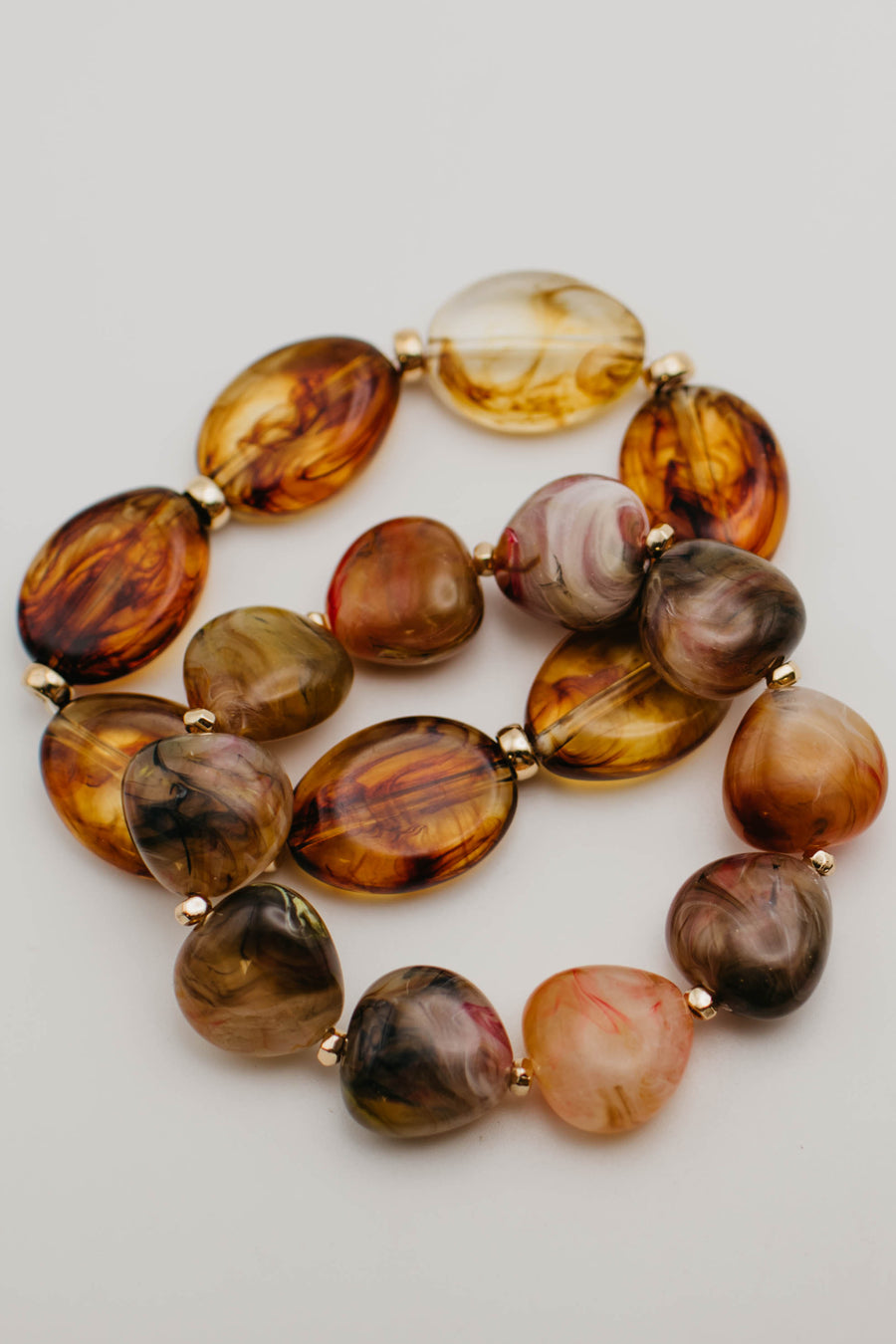 The Peggy Gemstone Bracelet Set