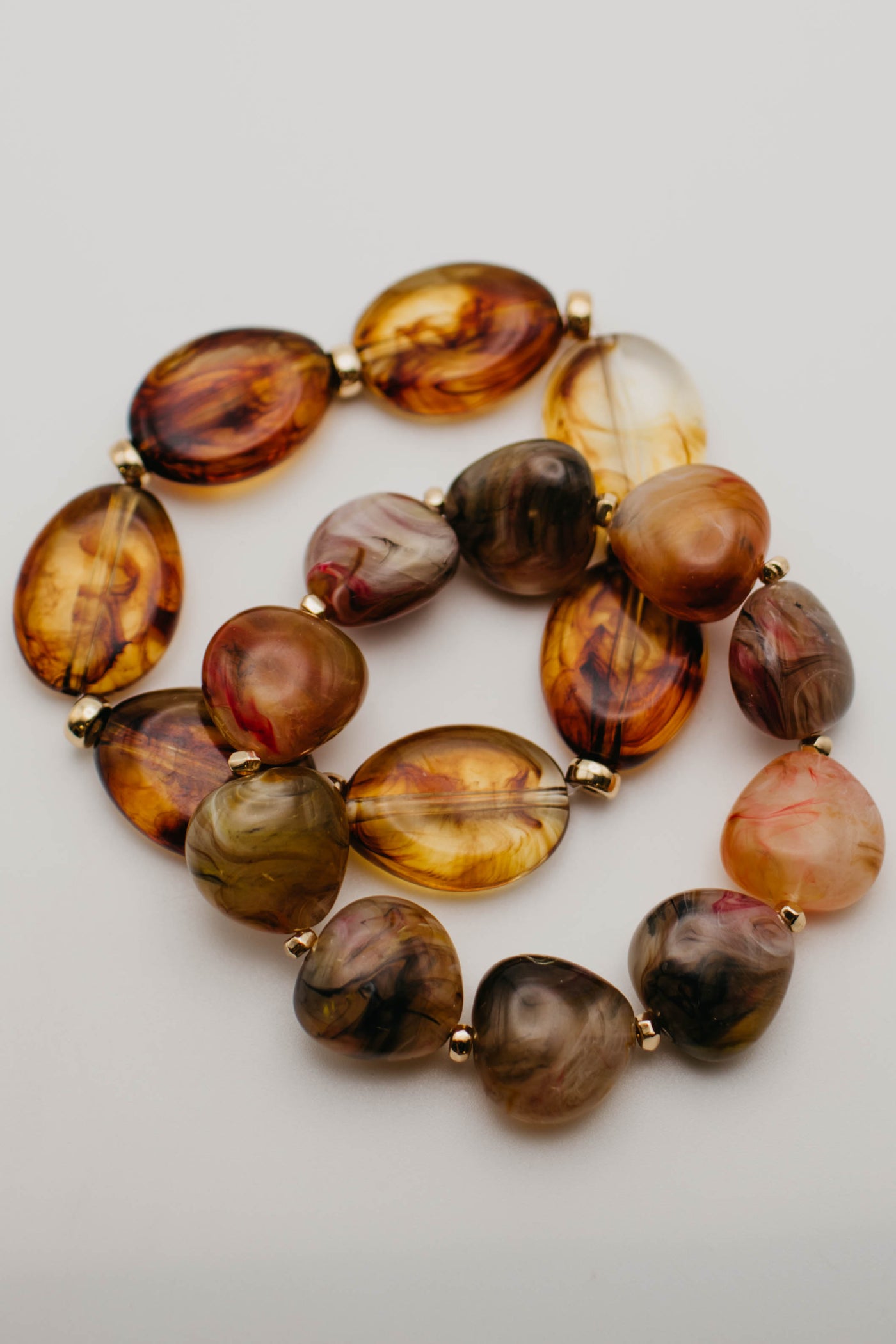 The Peggy Gemstone Bracelet Set