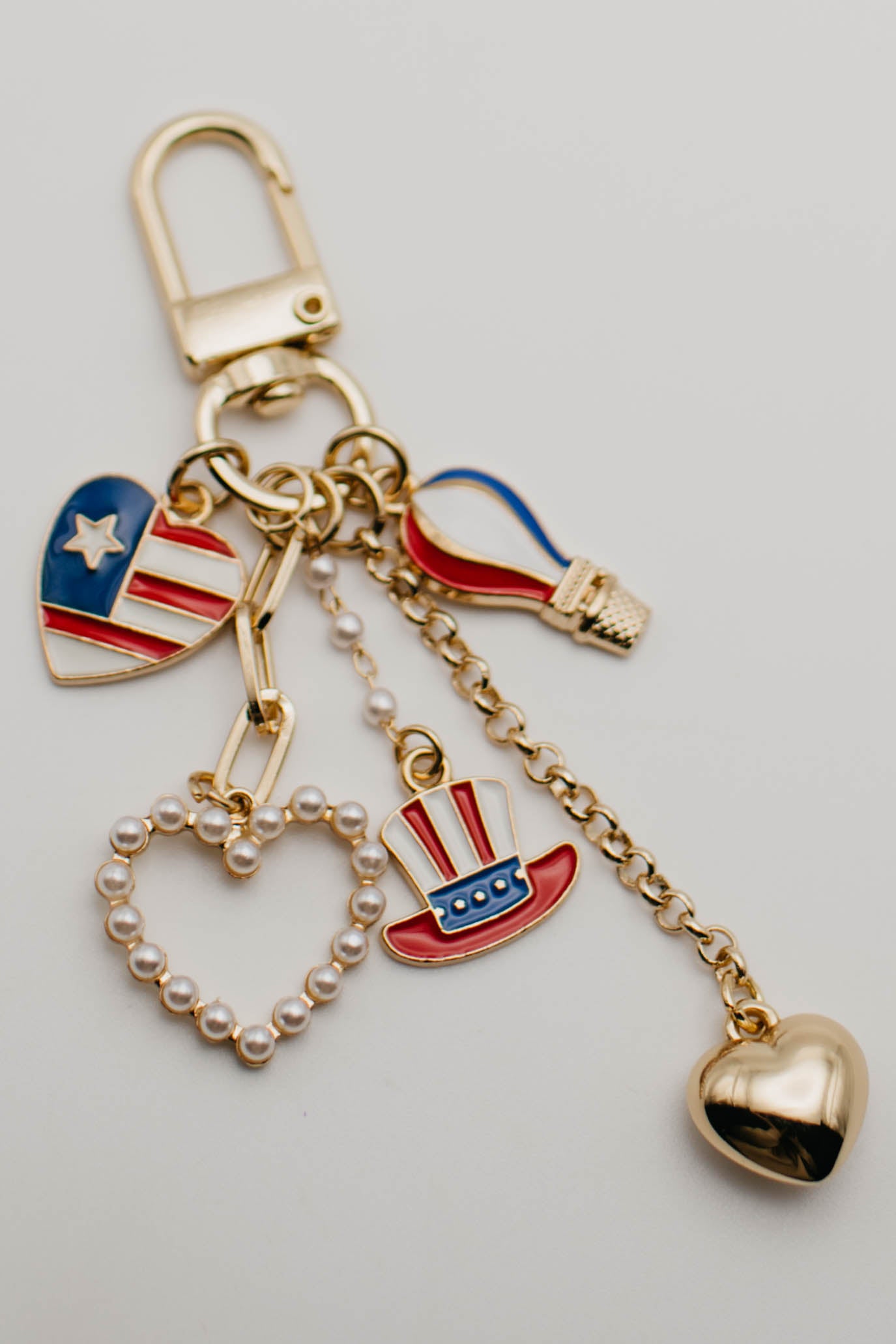 The Patriot Bag Charm