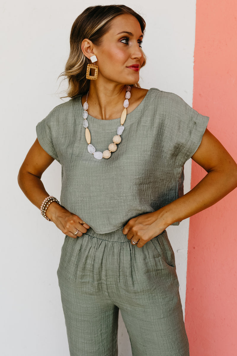 The Suzanne Woven Top