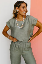 The Suzanne Woven Top