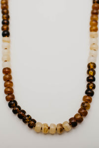 The Brittany Marble Bead Necklace