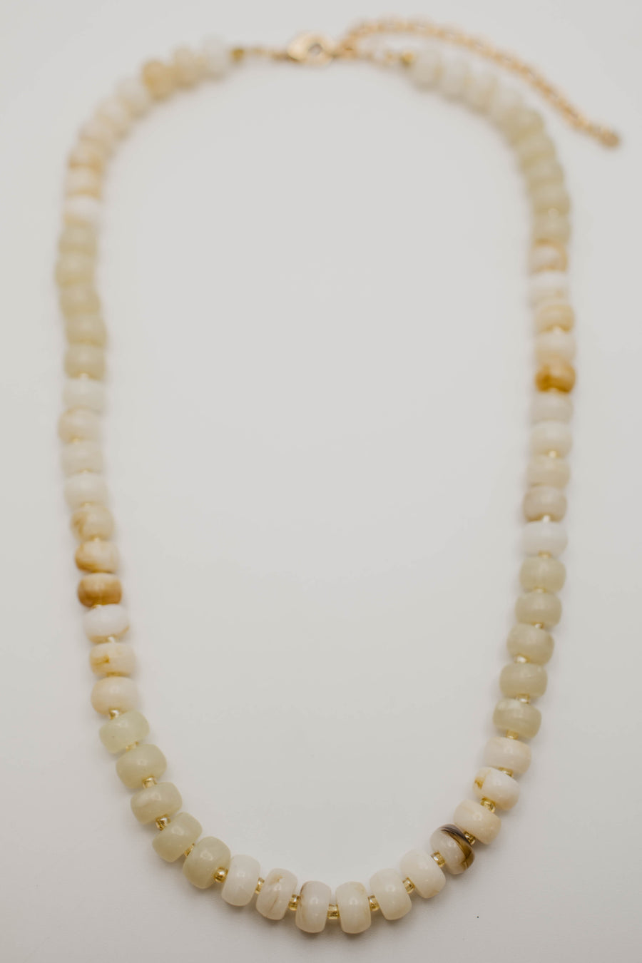 The Brittany Marble Bead Necklace