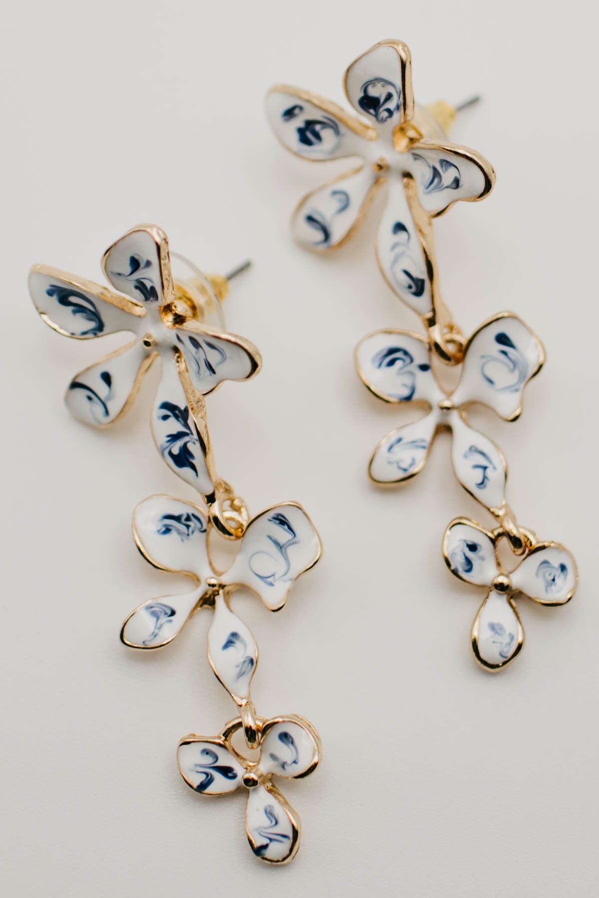 The Suzi Ceramic Floral Earring