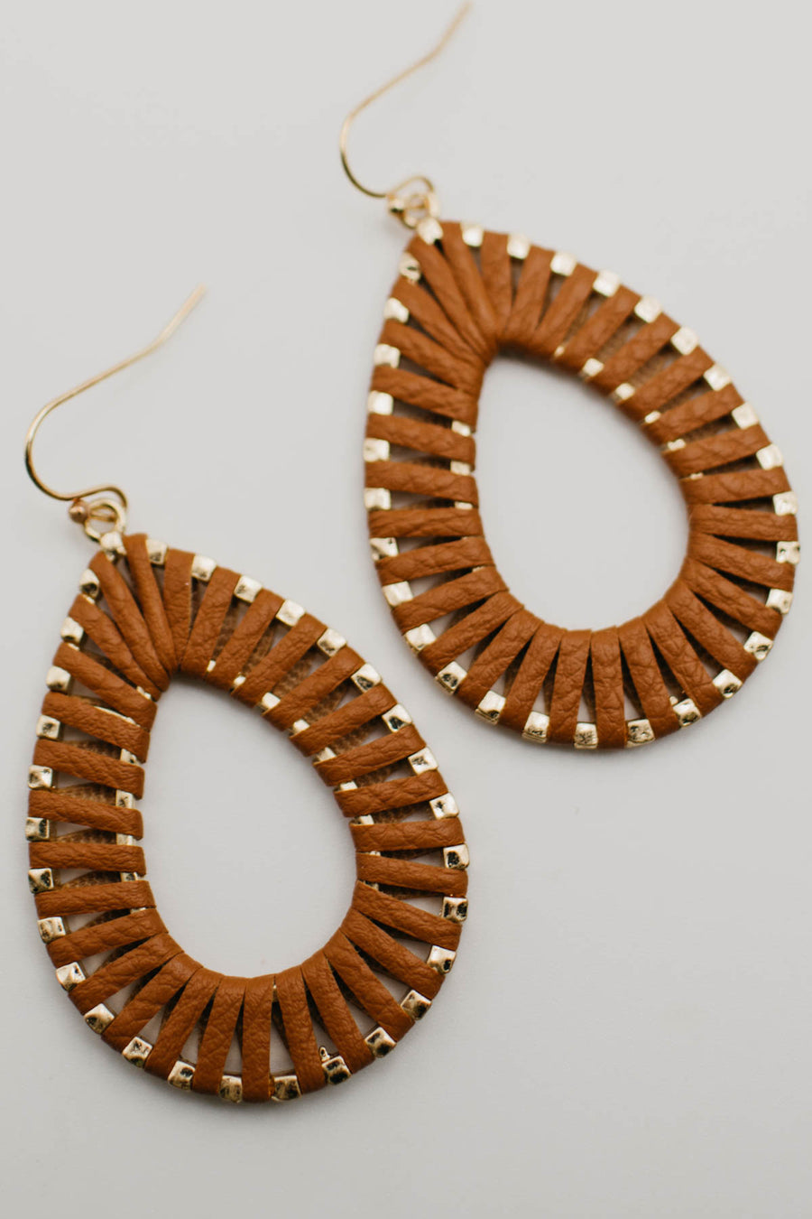 The Octavias Woven Teardrop Earring