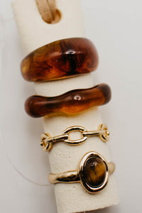 The Miranda Ring Set