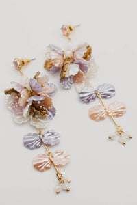 The Miloh Tiered Floral Earring