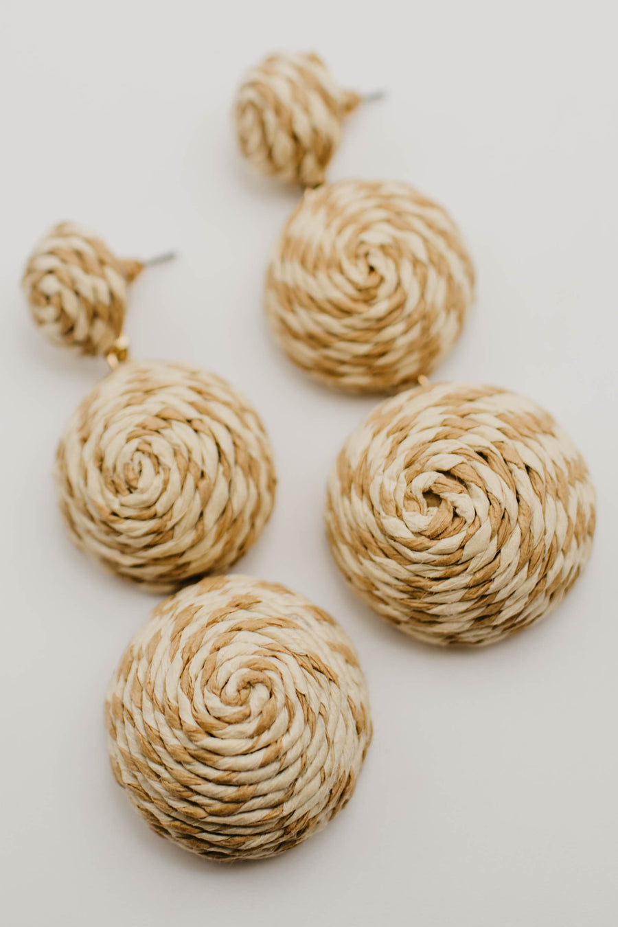 The Zayde Raffia Earring