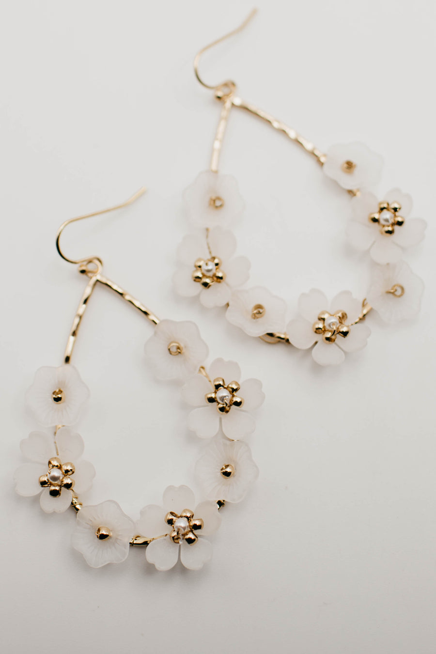The Estelle Floral Teardrop Earring