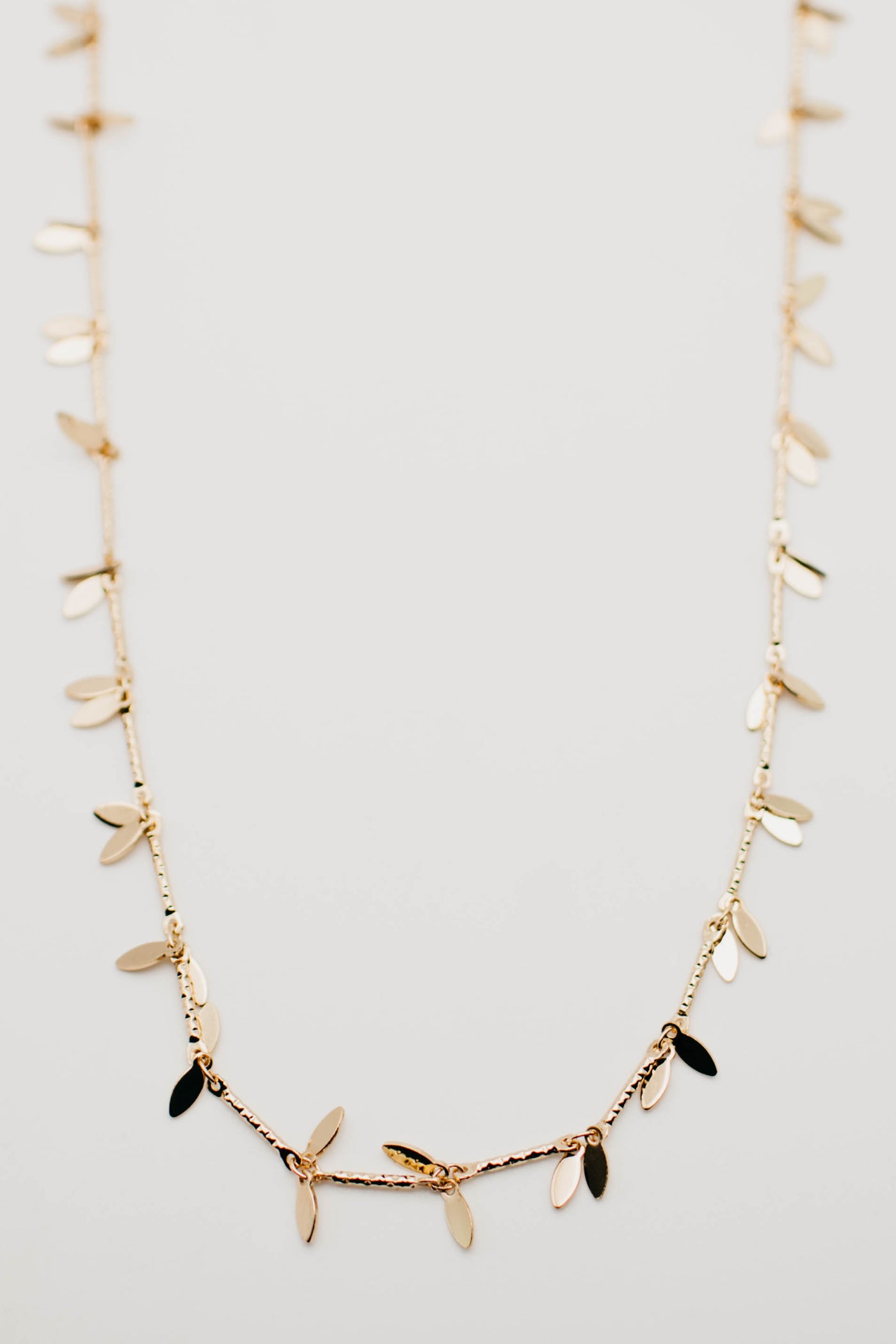 The Hallow Dainty Leaf Necklace