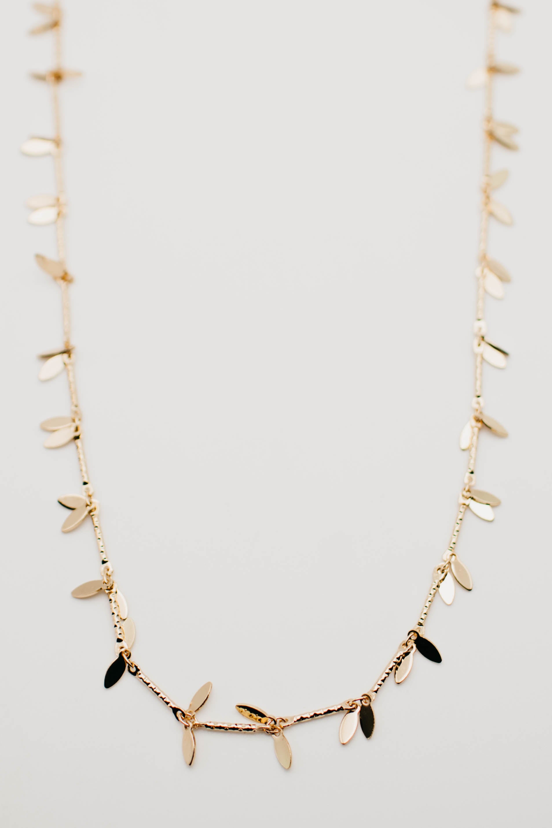 The Hallow Dainty Leaf Necklace