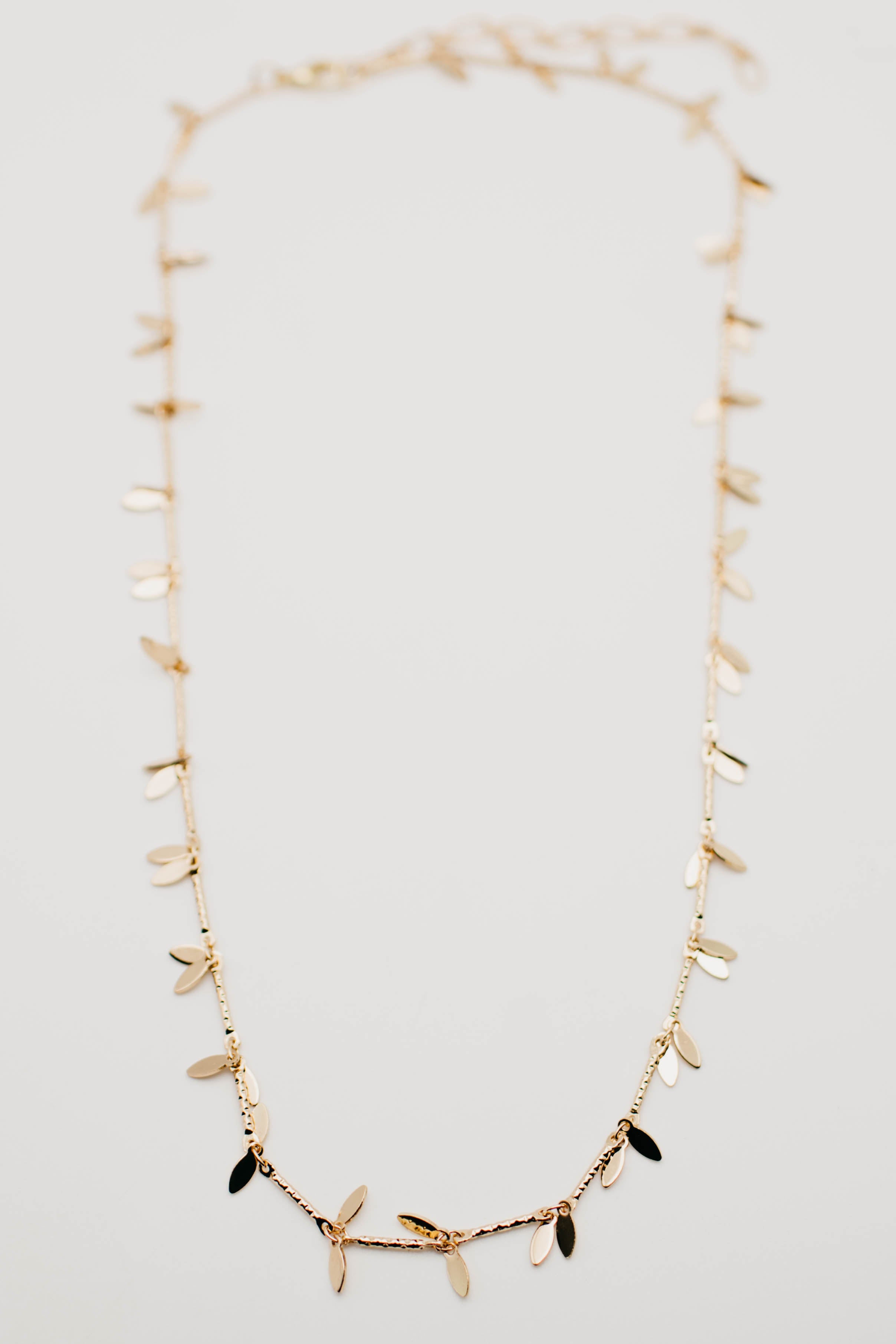 The Hallow Dainty Leaf Necklace