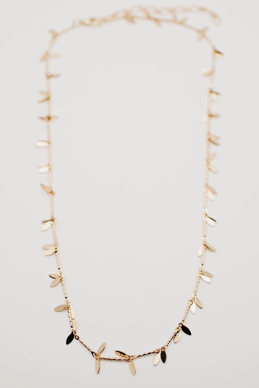 The Hallow Dainty Leaf Necklace