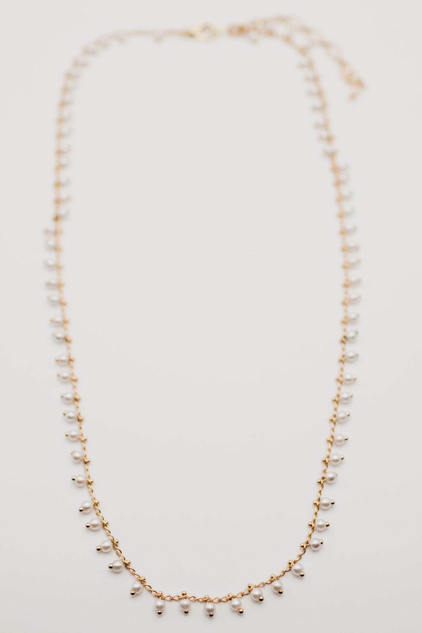 The Brianna Dainty Pearl Necklace