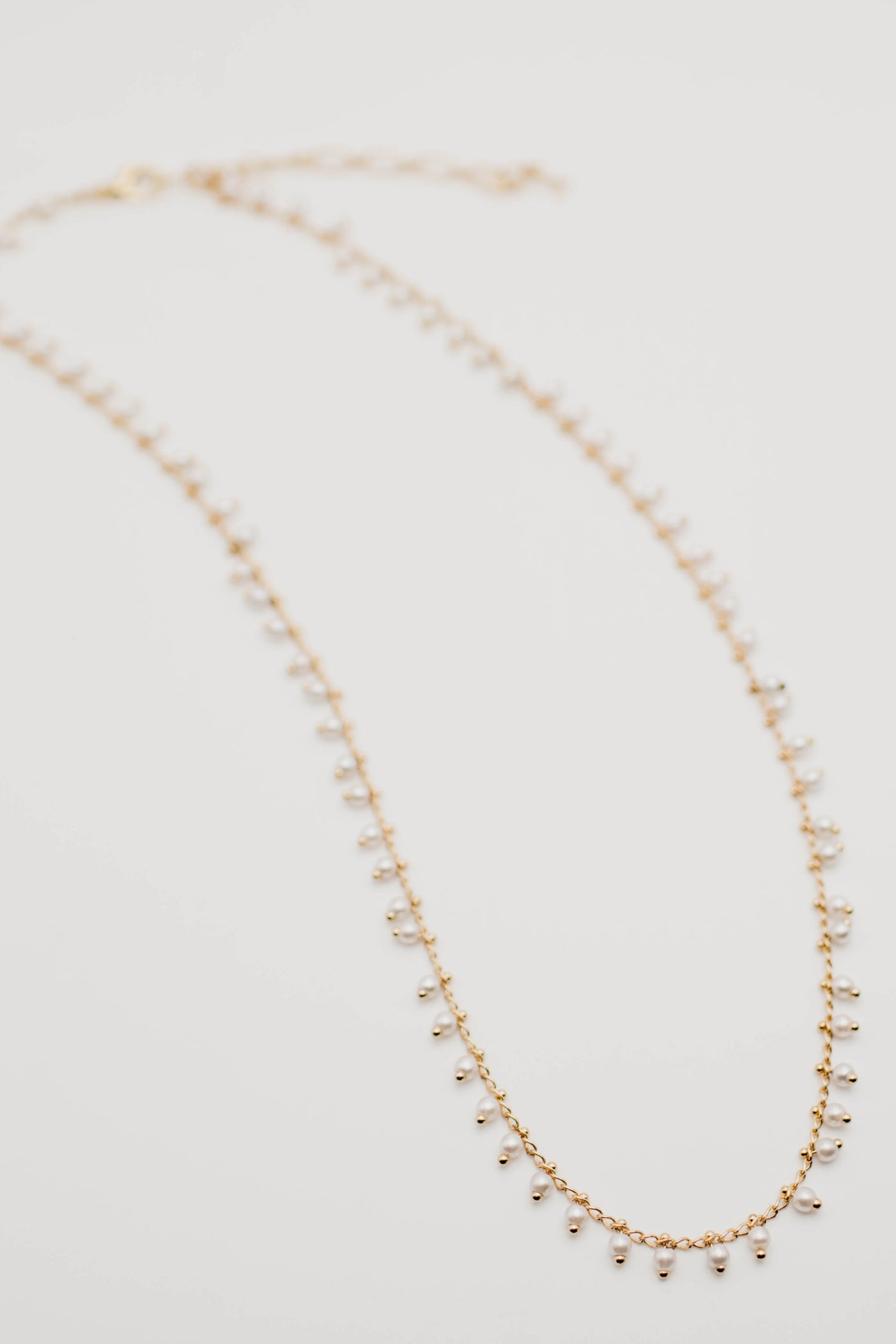 The Brianna Dainty Pearl Necklace