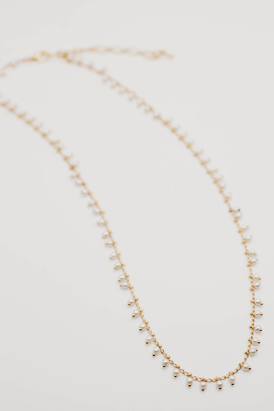 The Brianna Dainty Pearl Necklace
