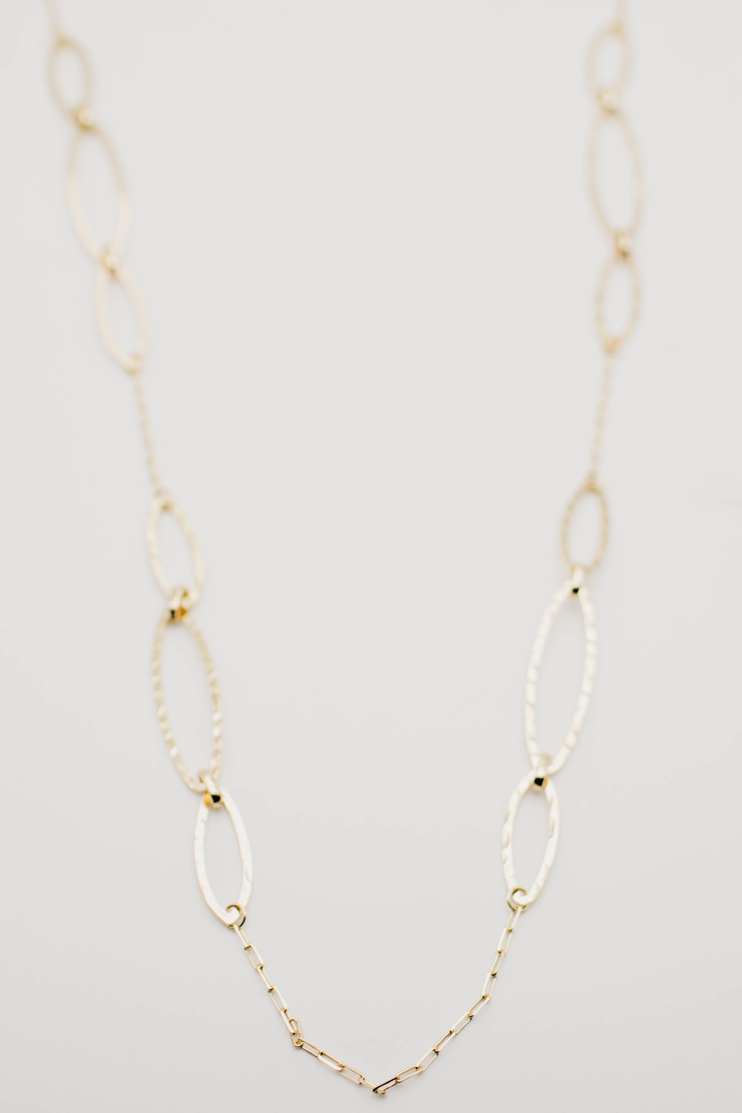 The Draven Longline Oval Necklace