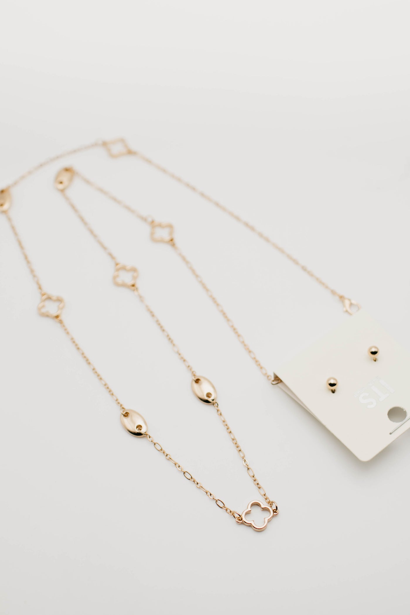 The Francey Longline Clover Necklace