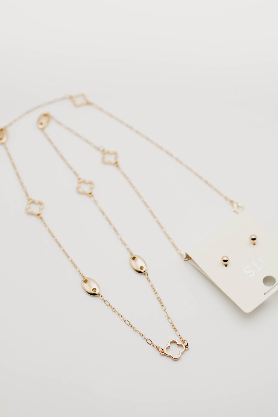 The Francey Longline Clover Necklace