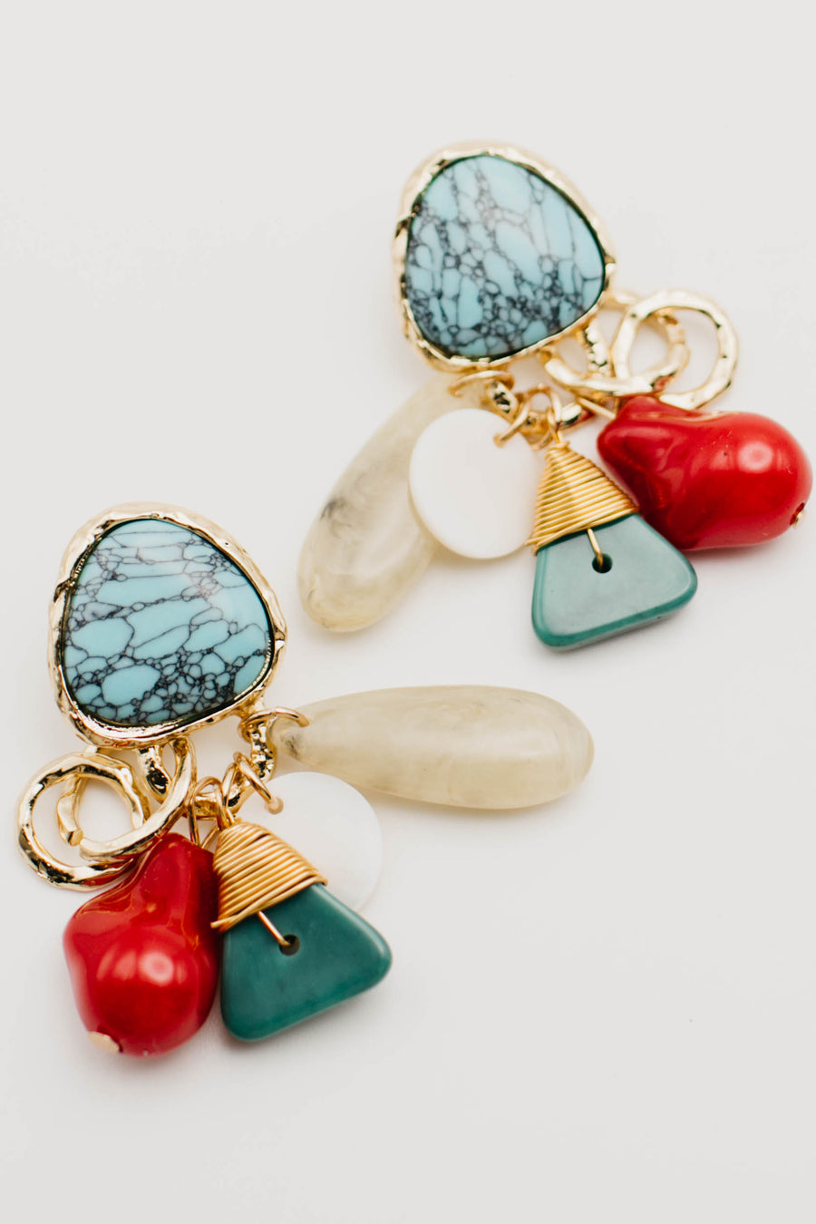 The Chloee Mixed Cluster Earring