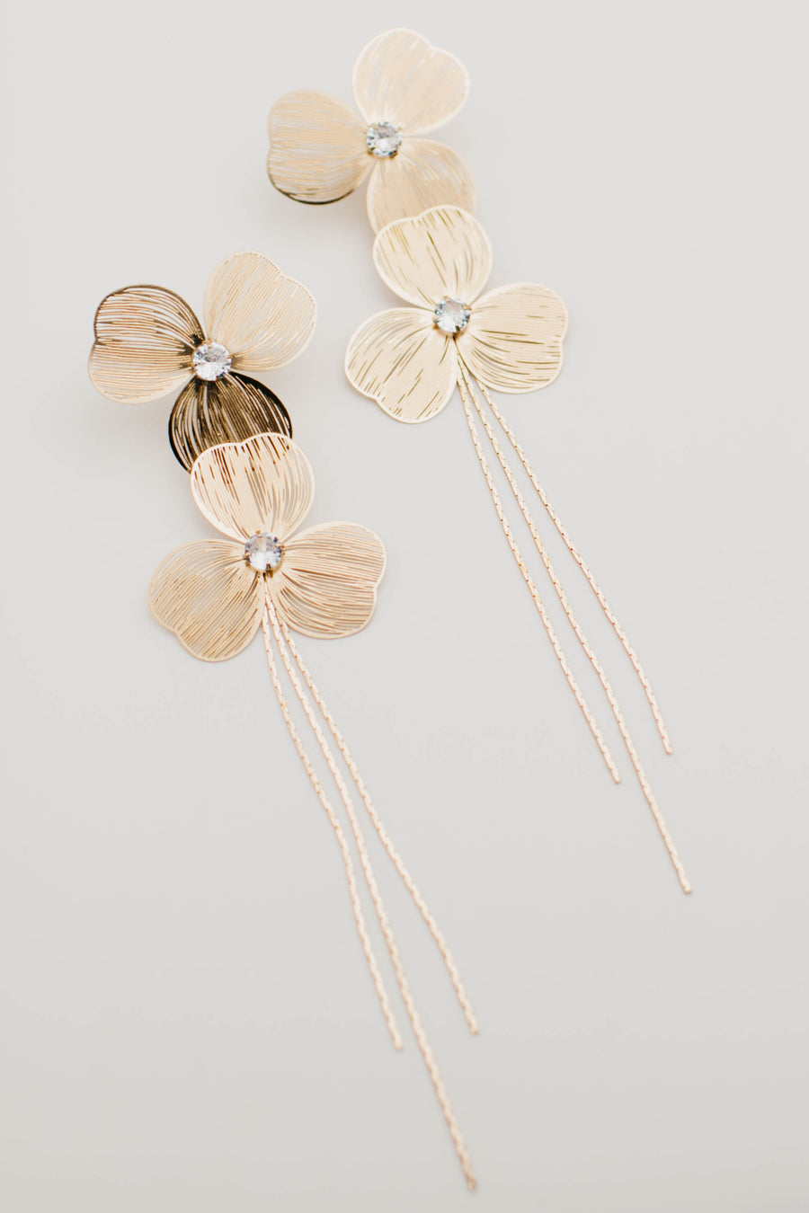 The Maddy Floral Tassel Earring