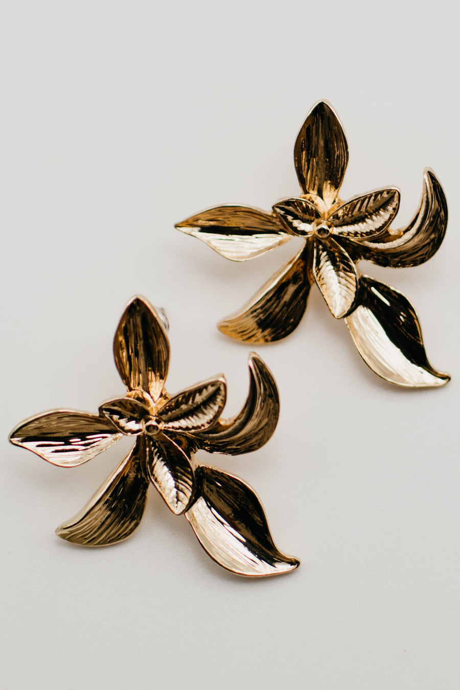The Alexis Orchid Earring