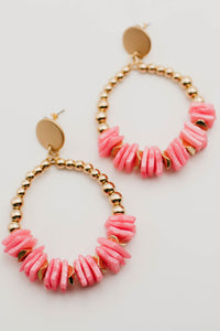 The Sierra Drop Hoop Earring