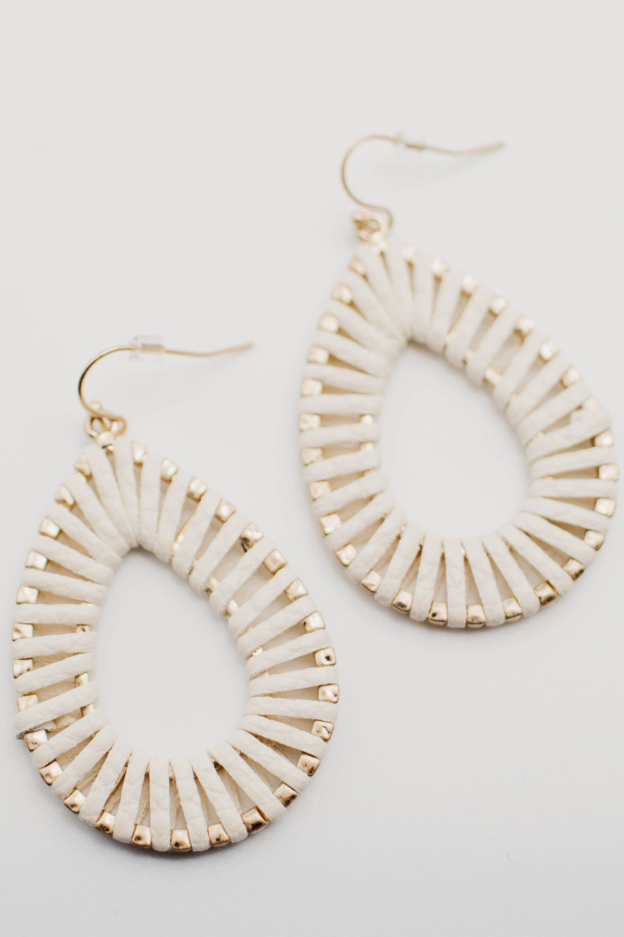 The Octavias Woven Teardrop Earring