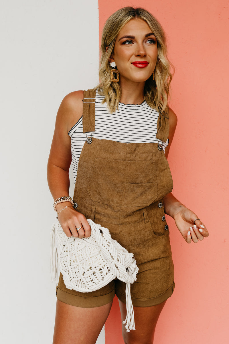 The Wishlist Neesha Corduroy Overall Bibs