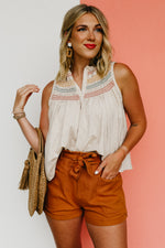 The Soren Smocked Embroidered Top