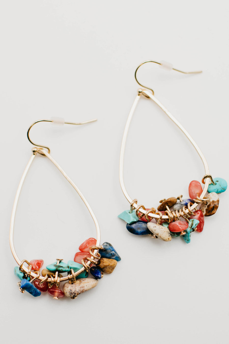 The Joanna Teardrop Stone Earring