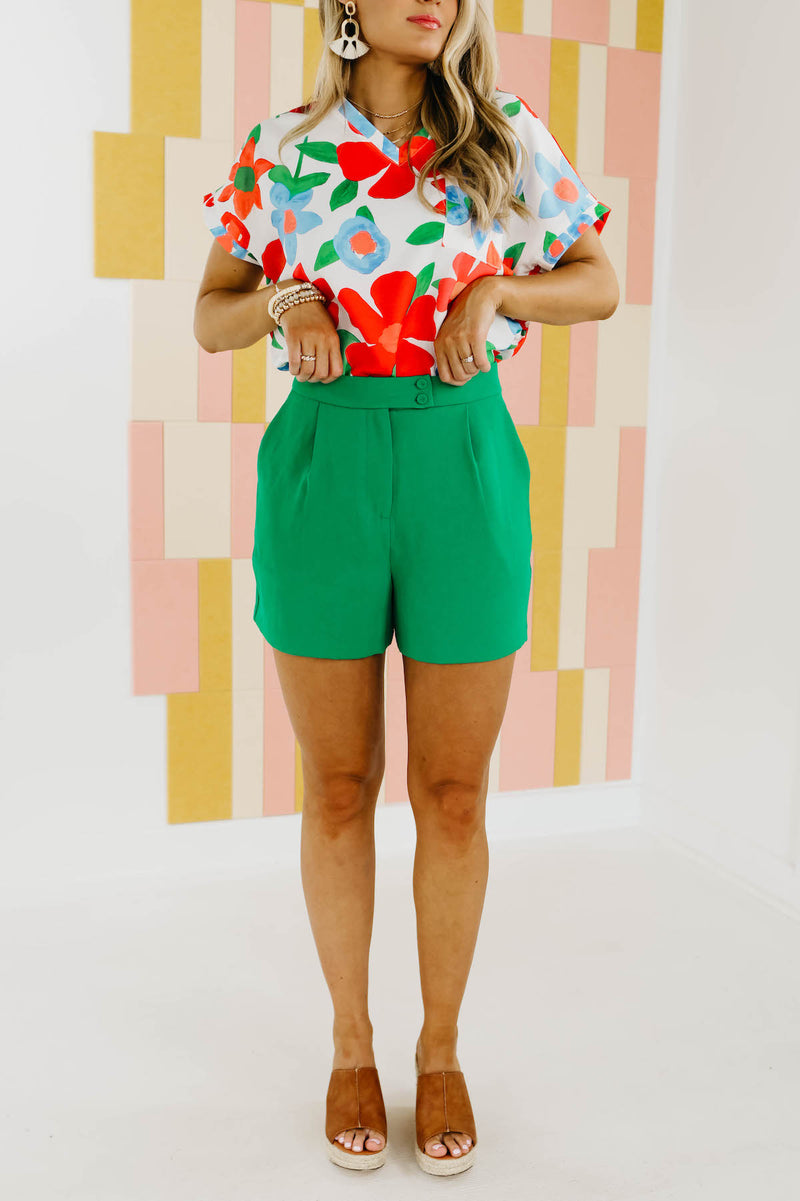 The Milo Pleated Shorts - FINAL SALE