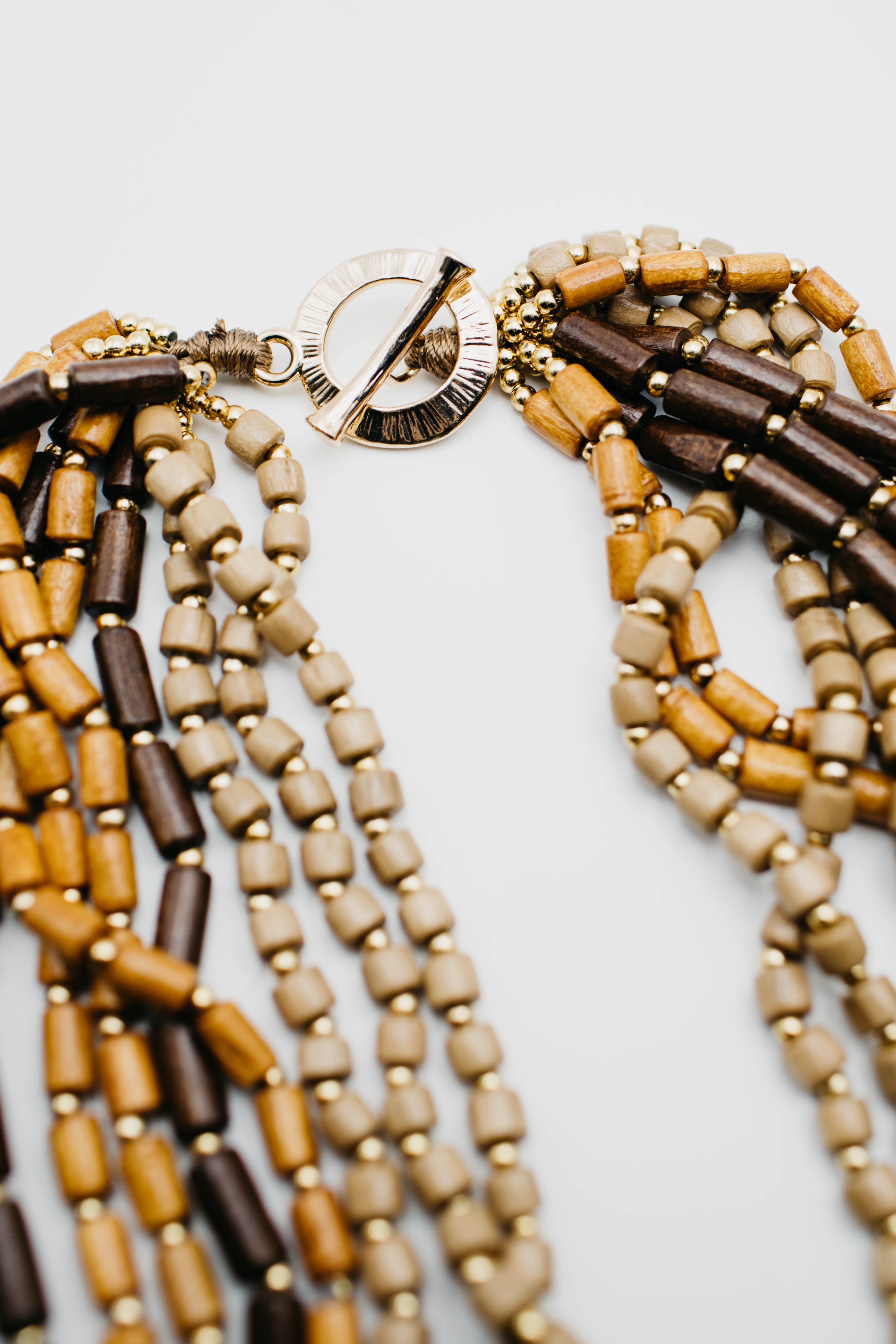 The Vince Wood Layered Necklace