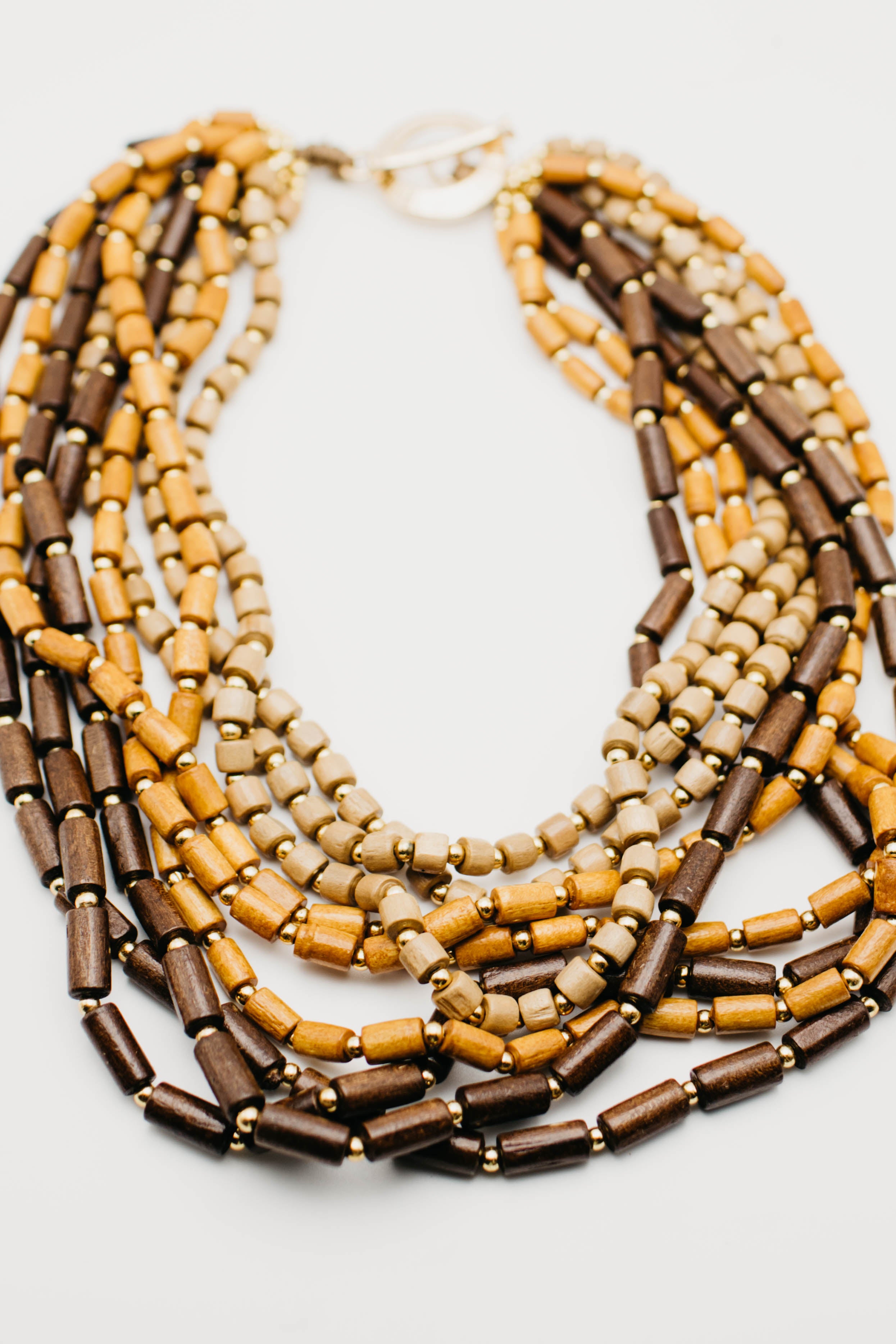 The Vince Wood Layered Necklace