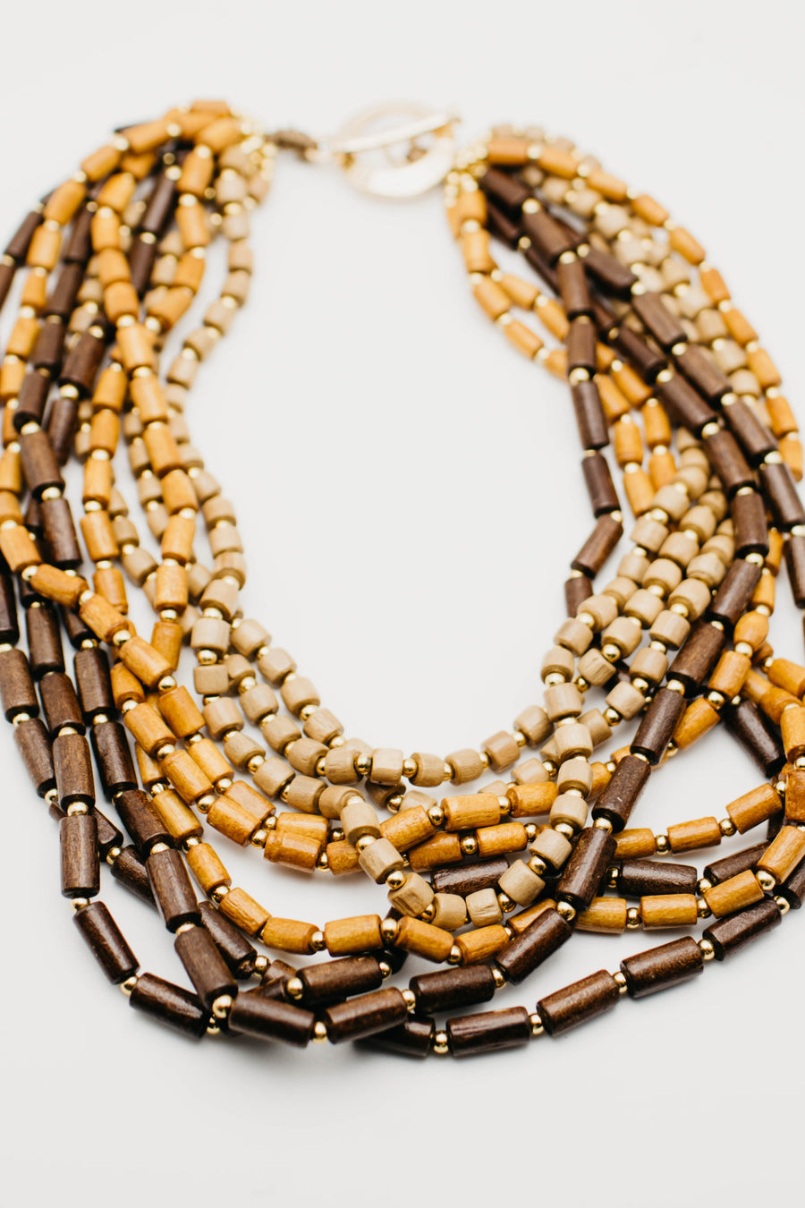 The Vince Wood Layered Necklace