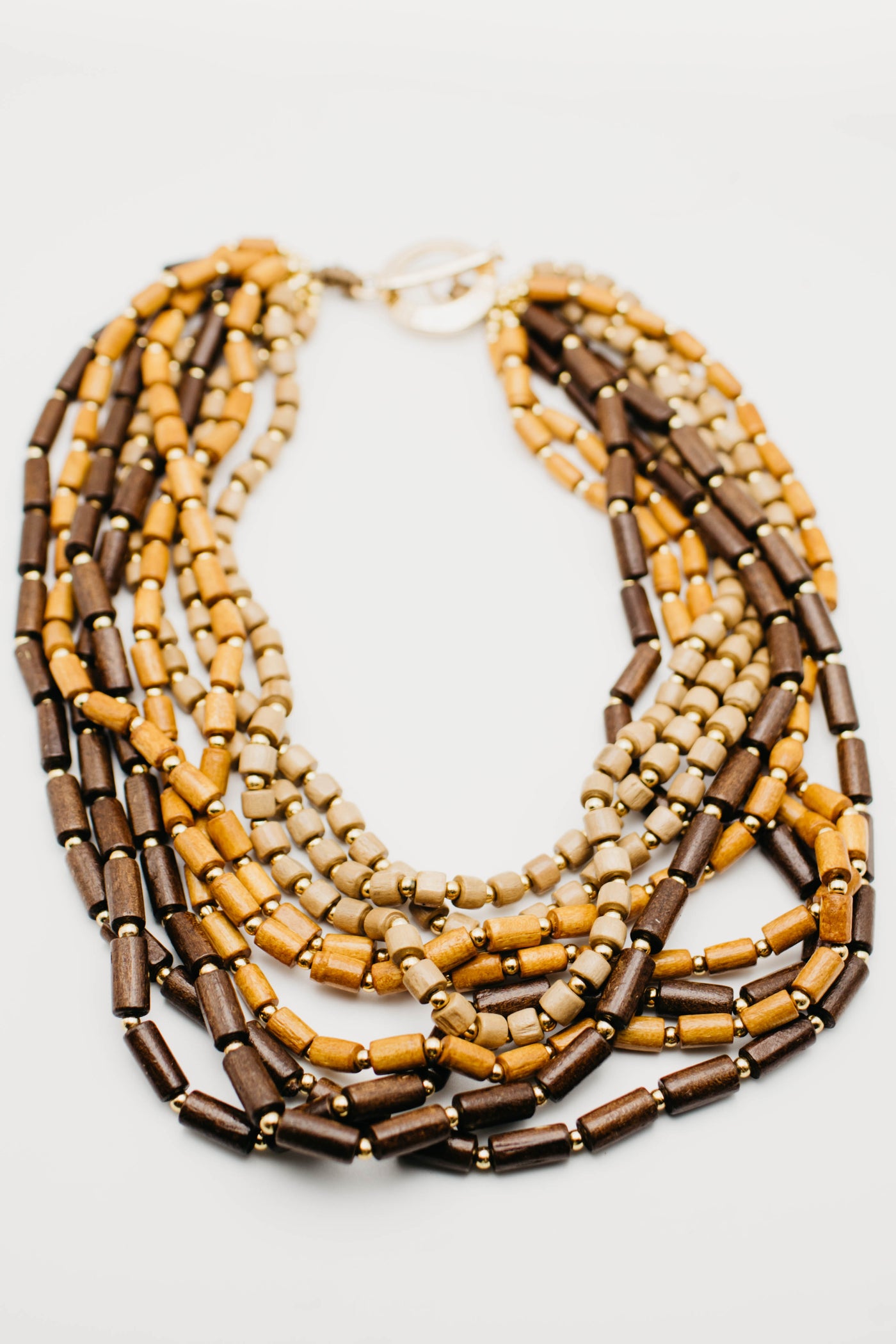The Vince Wood Layered Necklace