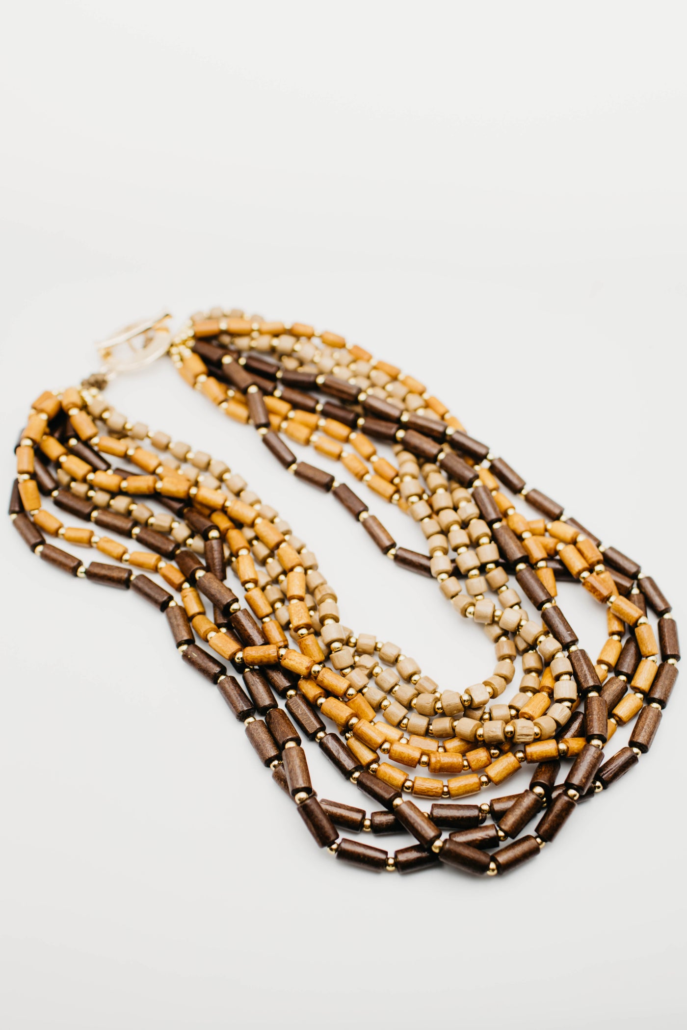 The Vince Wood Layered Necklace