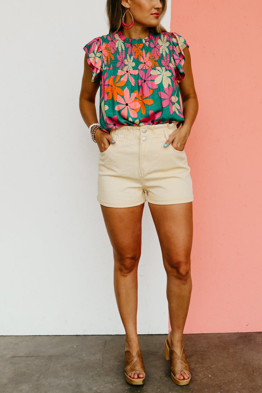 The Franco Elastic Waist Shorts - FINAL SALE