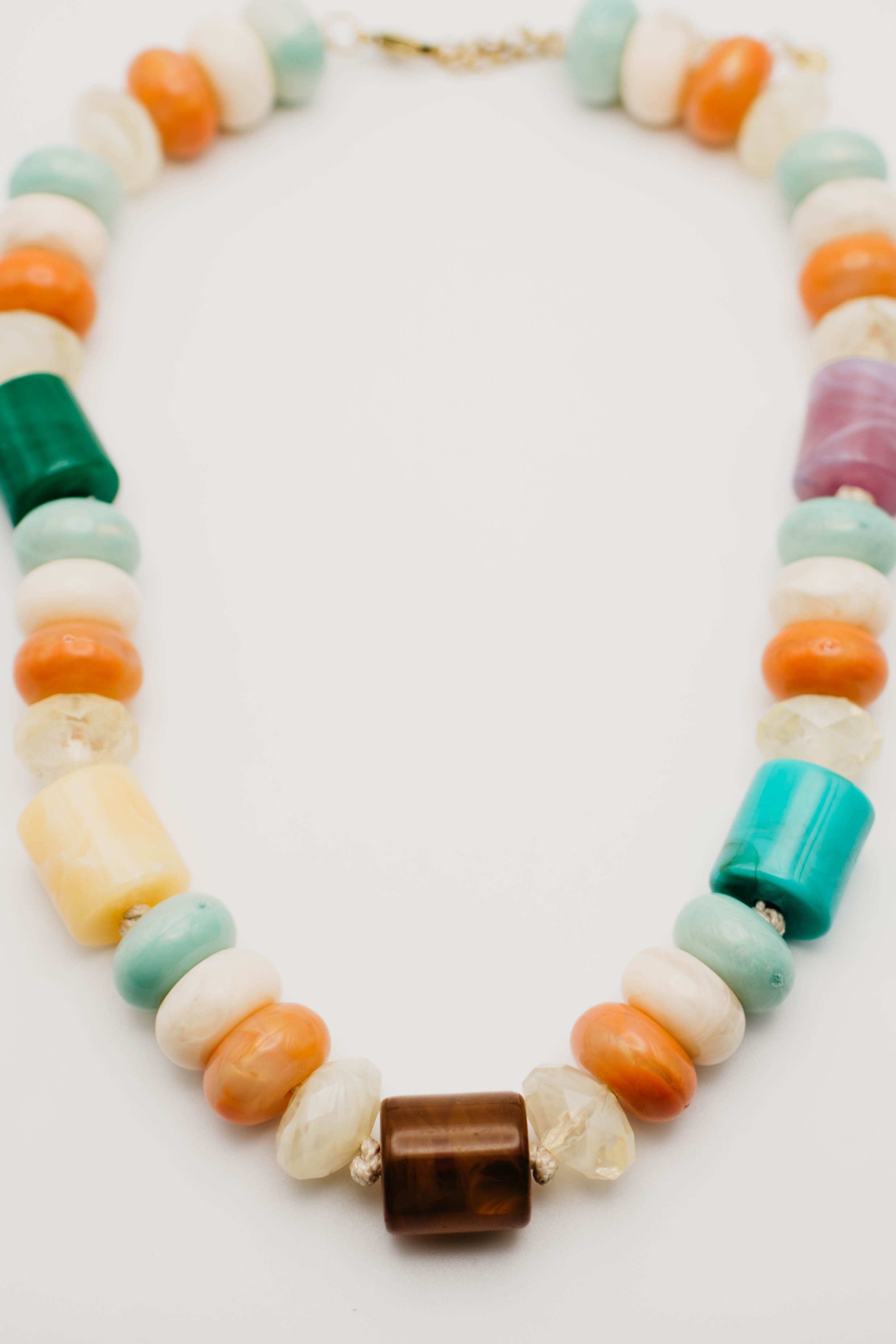 The Teegan Chunky Beaded Necklace