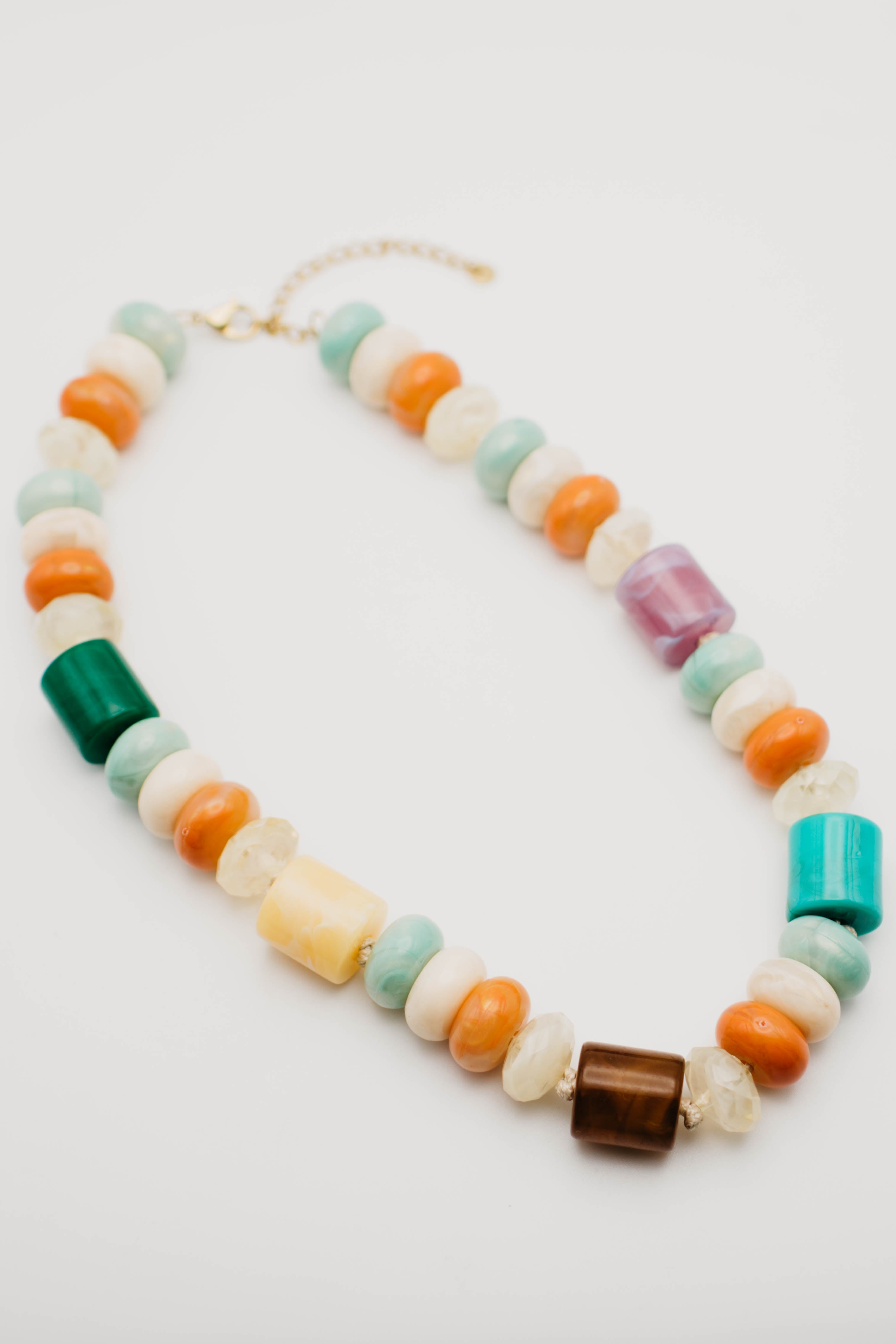 The Teegan Chunky Beaded Necklace