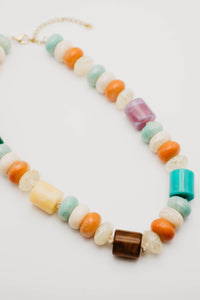 The Teegan Chunky Beaded Necklace
