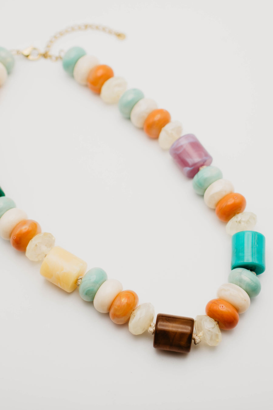 The Teegan Chunky Beaded Necklace