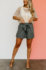The Wishlist Zahra Paperbag Waist Shorts - FINAL SALE