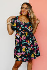 The Koren Fruitful Floral Mini Dress - FINAL SALE