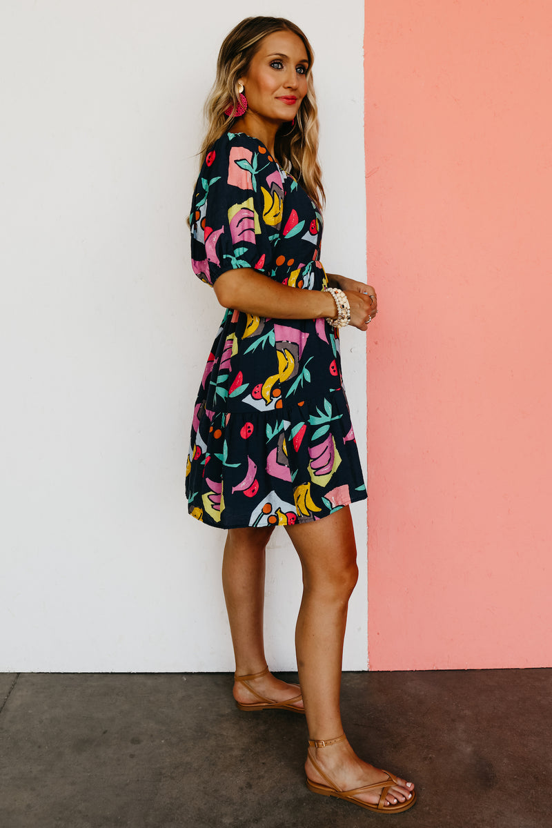 The Koren Fruitful Floral Mini Dress - FINAL SALE