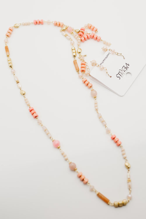 The Bayla Longline Beaded Necklace