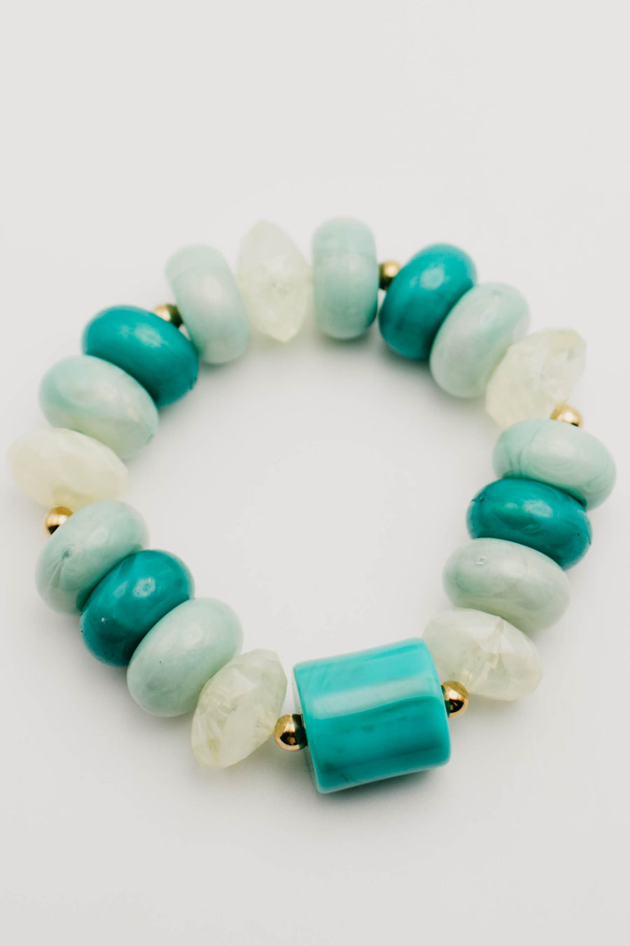 The Moreen Beaded Marble Bracelet