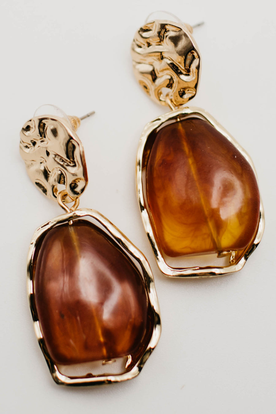 The Tabitha Hammered Earring
