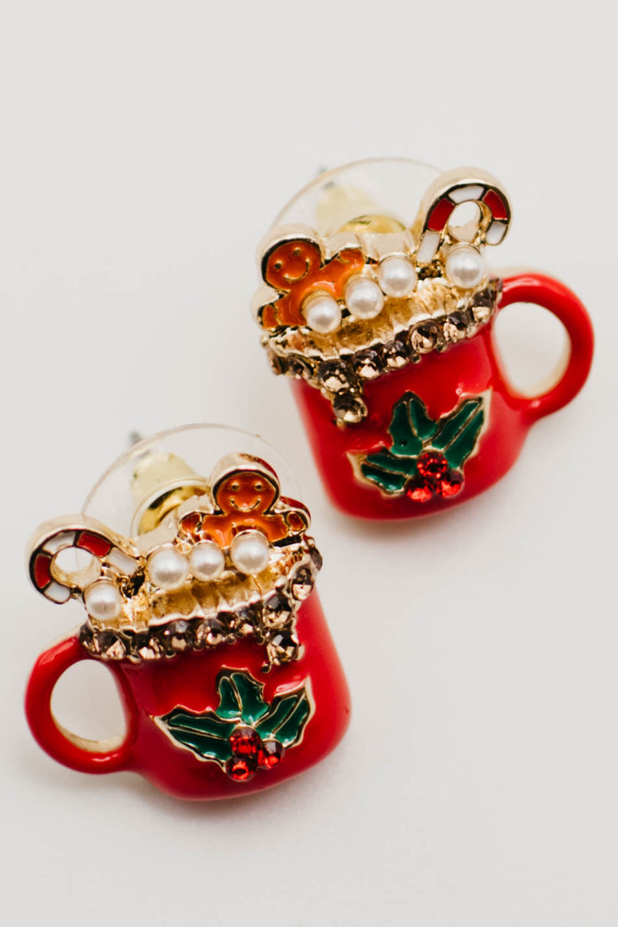 The Ciara Festive Mug Earring