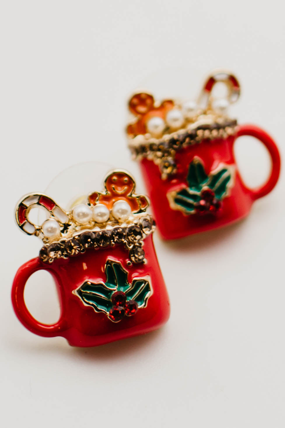 The Ciara Festive Mug Earring